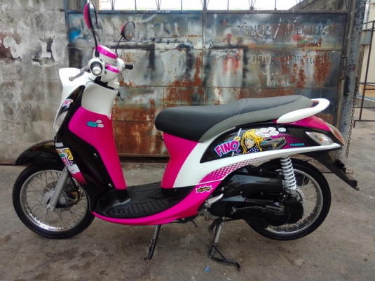 New Fino FI ลายแฟชั่น รถปี56 สวยๆหัวฉีดประหยัดน้ำมัน ราคาถูกครับ