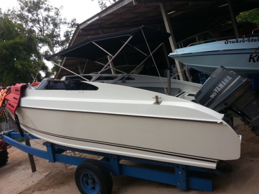 ขายเรือเร็ว 18 ฟุต เครื่องยามาฮ่า90แรง