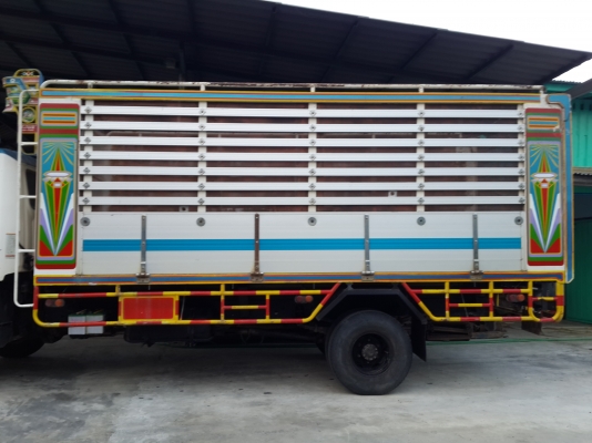 ขายรถดั้มพ์ 6 ล้อ HINO เครื่อง HO7D =195 แรงม้า บรรทุกข้าว พืชผลทางการเกษตรดีครับ