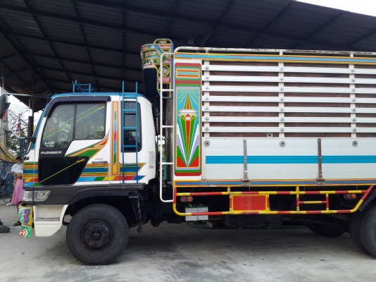 ขายรถดั้มพ์ 6 ล้อ HINO เครื่อง HO7D =195 แรงม้า บรรทุกข้าว พืชผลทางการเกษตรดีครับ