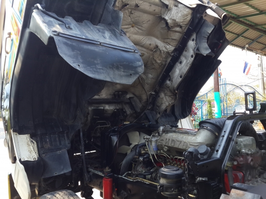 ขายรถดั้มพ์ 6 ล้อ HINO เครื่อง HO7D =195 แรงม้า บรรทุกข้าว พืชผลทางการเกษตรดีครับ