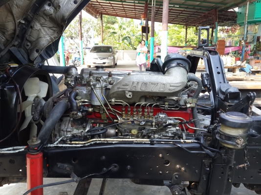 ขายรถดั้มพ์ 6 ล้อ HINO เครื่อง HO7D =195 แรงม้า บรรทุกข้าว พืชผลทางการเกษตรดีครับ