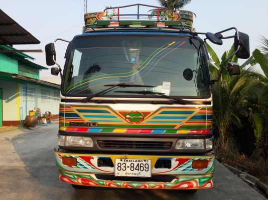 ขายรถดั้มพ์ 6 ล้อ HINO เครื่อง HO7D =195 แรงม้า บรรทุกข้าว พืชผลทางการเกษตรดีครับ