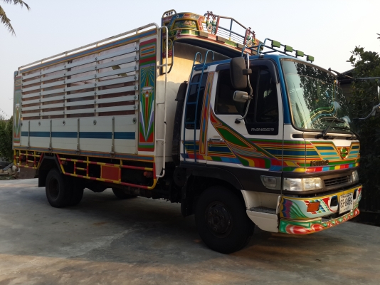 ขายรถดั้มพ์ 6 ล้อ HINO เครื่อง HO7D =195 แรงม้า บรรทุกข้าว พืชผลทางการเกษตรดีครับ