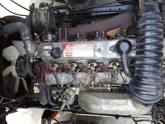 ขายรถดั้มพ์ 6 ล้อ HINO เครื่อง HO7D =195 แรงม้า บรรทุกข้าว พืชผลทางการเกษตรดีครับ