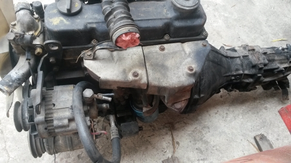 ขายเครื่องนิสสัน TD27 ฝาดำพร้อมเกียร์ไม่มีเลข ขาย 25000 บาท มาลองเครื่องดูก่อนครับ