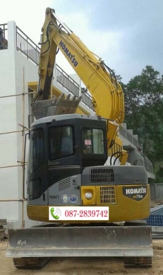 ขายรถแบคโฮเก่านอก ติดไลห์พร้อมหัวกระแทก