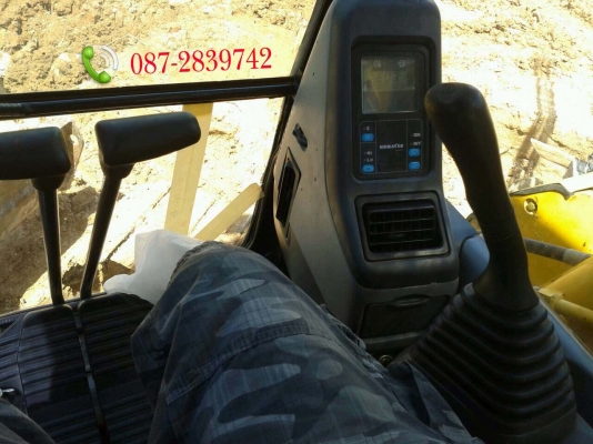 ขายรถแบคโฮเก่านอก ติดไลห์พร้อมหัวกระแทก