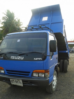 ขายรถ 6 ล้อ ISUZU NPR 120 พวงมาลัยพาวเวอร์ มีแอร์ เฟืองท้ายเอฟ เกียร์ใหญ่ เครื่องดี คัชซีสวย ยางดี สภาพดีพร้อมใช้งาน มีเล่มพร้อมโอน