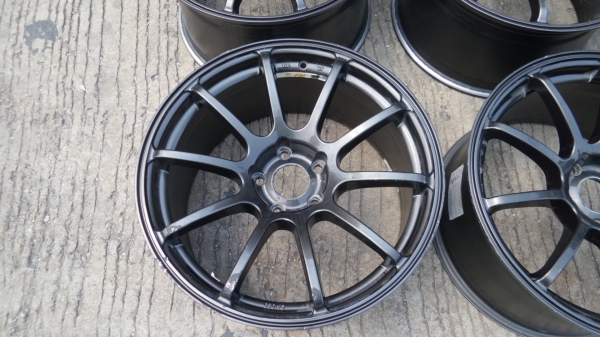 ขอบ 18 แม็กเดิม ติดรถ Z350 5รู114 กว้าง9 1/2 ET20 ยื่นมากมาย