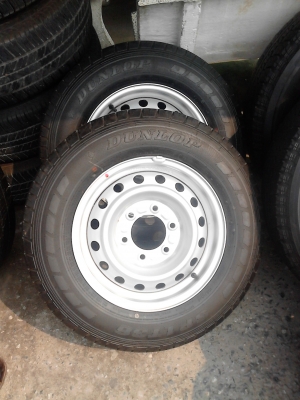 215/70R15 DUNLOP SP LT36  ใหม่ ( 15 X6 1/2 JJ.)  ปี2014  ชุด 4  ล้อ    TEL.081-427-3941