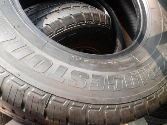 195R14   BRIDGESTONE LEO 677  มี 3 เส้น   โทร.081-427-3941