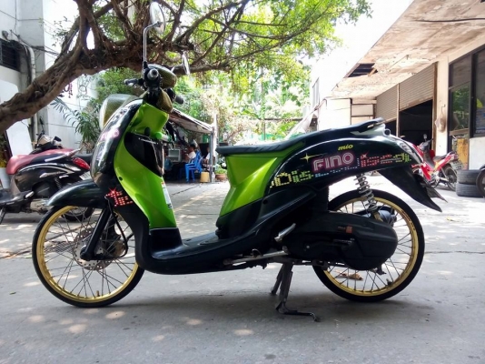 ขายถูกๆ fino ปี2553รถบ้านราคาประหยัด เล่มเอกสารครบ