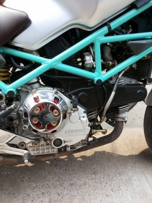 ขาย Ducati M900 อินวอย  รถสภาพตามรูปเลยคับ เก็บงานใหม่หมด  ทำสีใหม่ ฝาข้างชุบโครเมียม เครื่องชัวส์ๆคับ  บิดติดมือ ทอร์คจัดมาก โซ่สเตอเพิ่งเปลี่ยน ยางหน้า-หลัง ใช้ได้อีกนาน ได้ไปขี่หล่ออย่างเดียวคับ  เปิดราคา 115000 ต่อรองได้คับ สนใจจริงโทรมา 0903120561