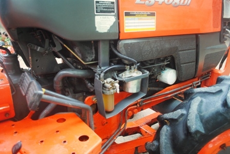 ขายรถไถ Kubota L 3408 DI (4WD) พร้อมมีดดันหน้า และผานพรวนช้าง สีเดิม รถพร้อมใช้งานครับ
