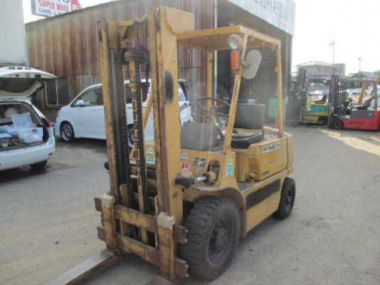 ขายรถโฟล์คลิฟท์มือสอง MITSUBISHI รุ่น FG20-F17 ยก 2 ตัน ราคา 125,000 บาท นำเข้าจากประเทศญี่ปุ่น 100\% ไม่เคยใช้งานในประเทศไทย