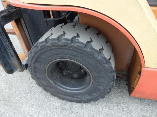 ขายรถโฟล์คลิฟท์ TOYOTA รุ่น 02-7FGK25 ใช้งานเพียง 111 ชม. สภาพเหมือนใหม่ ราคา 195,000 บาท นำเข้าจากประเทศญี่ปุ่น 100\% ไม่เคยใช้งานในประเทศไทย