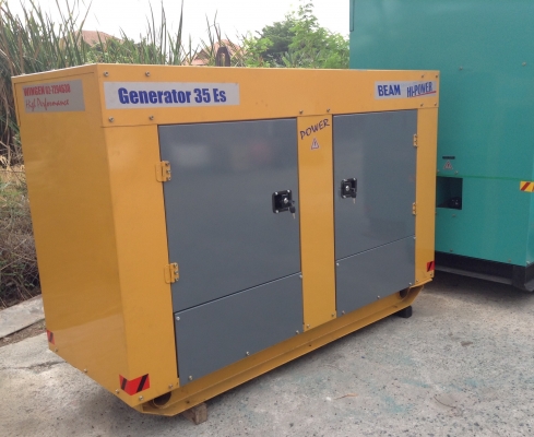 เครื่องปั่นไฟ 35 Kva.mad in U.S.A.(รับประกัน 6 เดือน)จัดส่งฟรี