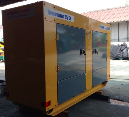เครื่องปั่นไฟ 35 Kva.mad in U.S.A.(รับประกัน 6 เดือน)จัดส่งฟรี