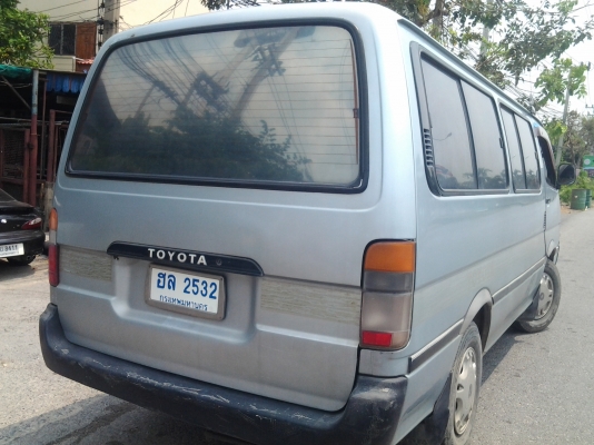 รถตู้ TOYOTA HIACHหัวจรวต เครื่องดี สีสวย สภาพพร้อมใช้งาน รถตู้ TOYOTA HIACHหัวจรวต เครื่องดี สีสวย สภาพพร้อมใช้งาน