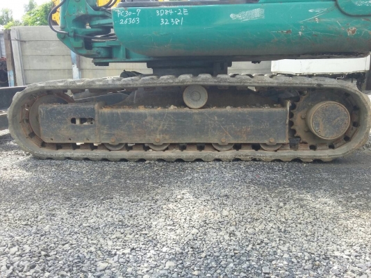 รถขุด KOMATSU PC30-7 Serial NO.26363 แทรคยาง รถขุด KOMATSU PC30-7 Serial NO.26363 แทรคยาง