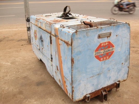 ปั๊มลม DENYO DPS50SS มือสองญี่ปุ่น ปั๊มลม DENYO DPS50SS มือสองญี่ปุ่น