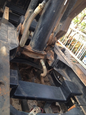 ขายหกล้อดัมพ์ HINO MEGA FC4J 150 สมอทอง ดัมพ์สามมิตร จัดไฟแนนซ์ได้