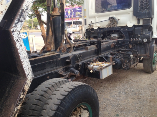 ขายหกล้อดัมพ์ HINO MEGA FC4J 150 สมอทอง ดัมพ์สามมิตร จัดไฟแนนซ์ได้