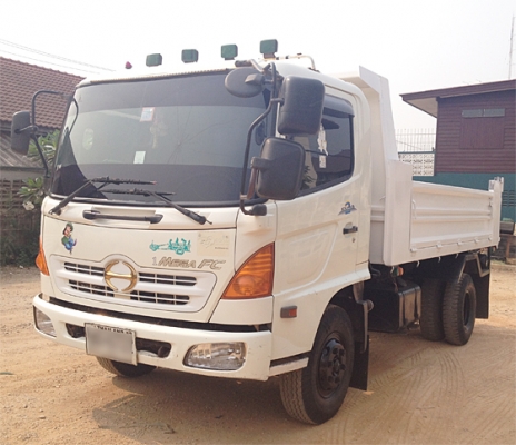 ขายหกล้อดัมพ์ HINO MEGA FC4J 150 สมอทอง ดัมพ์สามมิตร จัดไฟแนนซ์ได้