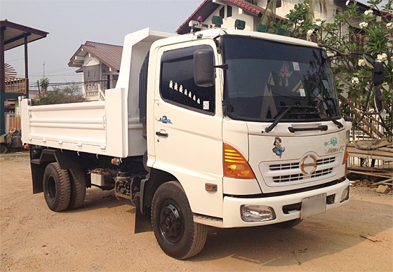 ขายหกล้อดัมพ์ HINO MEGA FC4J 150 สมอทอง ดัมพ์สามมิตร จัดไฟแนนซ์ได้