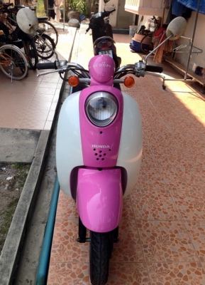 ขาย HONDA SCOPPY 50cc4จังหวะ สตาร์ทมือ+เท้าใช้ได้ครบ สีสวยเครื่องดี