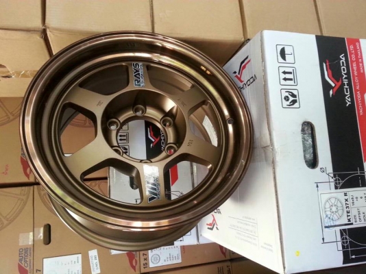 แม็ก TE-37x ขอบ 16x8 ET-0 ชุดละ 12000บาท