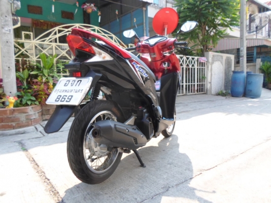 ยังไงก็ขาย Click 125i ปี55 รถบ้านวิ่งน้อย 9XXX โล เอกสารชุดโอนครบ รับประกันการโอน