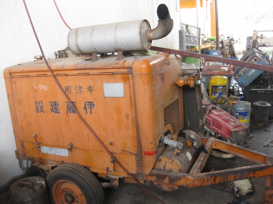 เครื่องปั๊มลม มือสองจากญี่ปุ่น พร้อมใช้งาน