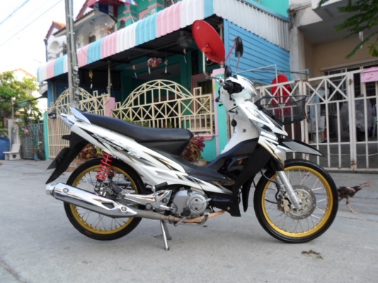 ยังไงก็ขาย SUZUKI SHOGUN125 ปี50 สตาร์ทมือ สวยๆ รถบ้านเดิมๆ เอกสารชุดโอนครบ รับประกันการโอน