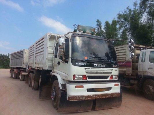 รถอีซูซุ  10  ล้อดั้ม FXZ  270  แรงม้า. ปี 49  ( ขายแม่ , ลูก. )   สนใจติดต่อ 081 - 6079515