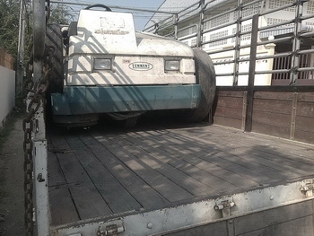 รถดูดฝุ่นทำความสะอาดไปนครราชสีมา เราก็จัดส่งให้แล้วนะครับ