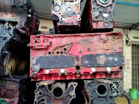 เสื้อสูบ MITSUBISHI  6DS,6D14,6D15,6D16,6D17,6D22,6D24,6D31,6D40,6M60,6M61,6M70,4D31,4D32,4D33,4D34,4D36,4M40,4M41,4D56 KOMATSU 3D84,3D94,3D95s-w,4D95,4D105,6D105,6D125 รับประกัน