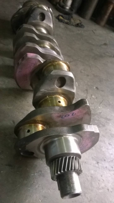 เพลาข้อเหวี่ยง MITSUBISHI 6DS,6D14,6D15,6D16,6D17,6D22,6D24,6D31,6D40,6M60,6M61,6M70,4D31,4D32,4D33,4D34,4D36,4M40,4M41,4D56 KOMATSU 3D84,3D94,3D95,4D95,4D105,6D105,6D125 CAT 3116 รับประกัน