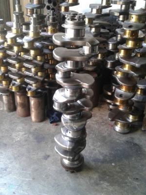 เพลาข้อเหวี่ยง MITSUBISHI 6DS,6D14,6D15,6D16,6D17,6D22,6D24,6D31,6D40,6M60,6M61,6M70,4D31,4D32,4D33,4D34,4D36,4M40,4M41,4D56 KOMATSU 3D84,3D94,3D95,4D95,4D105,6D105,6D125 CAT 3116 รับประกัน