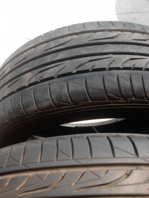 225/55R17 DUNLOP SP SPORT LM704  ปี 2014 มี 2 เส้น TEL.081-427-3941