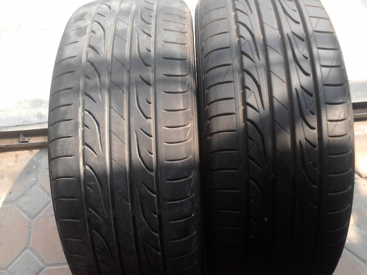 225/55R17 DUNLOP SP SPORT LM704  ปี 2014 มี 2 เส้น TEL.081-427-3941