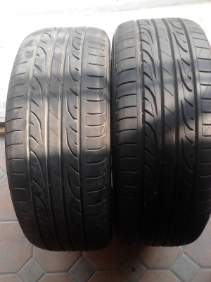 225/55R17 DUNLOP SP SPORT LM704  ปี 2014 มี 2 เส้น TEL.081-427-3941
