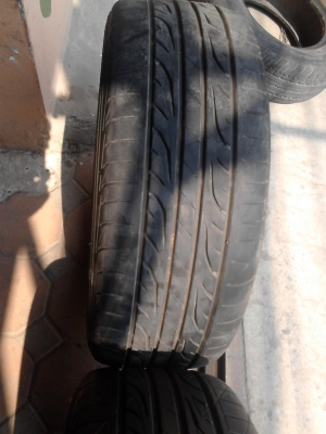 225/55R17 DUNLOP SP SPORT LM704  ปี 2014 มี 2 เส้น TEL.081-427-3941