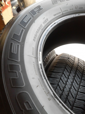 265/65R17 BRIDGESTONE DUELER H/T 684 II  ชุด 4  เส้น โทร.081-427-3941