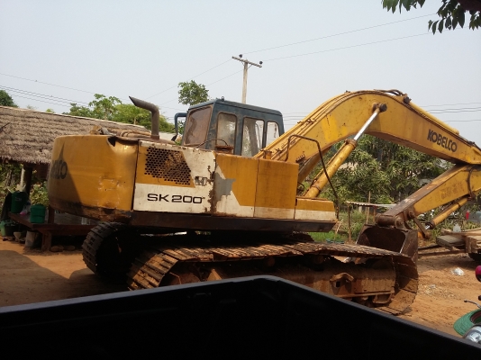 ขายรถแม็กโค / โกเบลโก้ SK200 มาร์คทู / เครื่อง 6D31 / ปั้ม K3V / ตัวเดินใหญ่ ขายรถแม็กโค / โกเบลโก้ SK200 มาร์คทู / เครื่อง 6D31 / ปั้ม K3V / ตัวเดินใหญ่