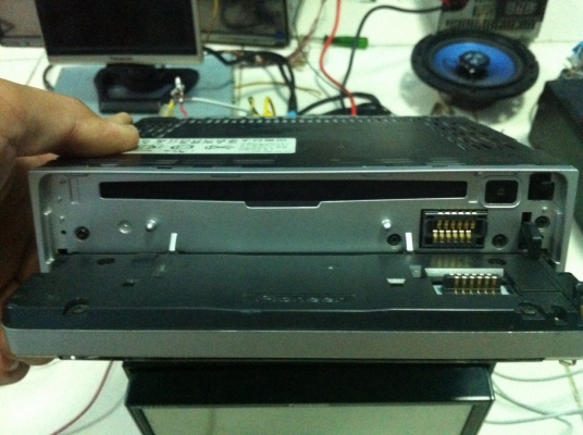 Pioneer DEH-P007 24Bit MP3 CD กราฟฟิกหน้าจอ ซิ้งดำ 2ปรีเอ้า สภาพสวย มือ2 ญี่ปุ่น