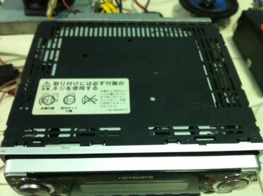 Pioneer DEH-P007 24Bit MP3 CD กราฟฟิกหน้าจอ ซิ้งดำ 2ปรีเอ้า สภาพสวย มือ2 ญี่ปุ่น