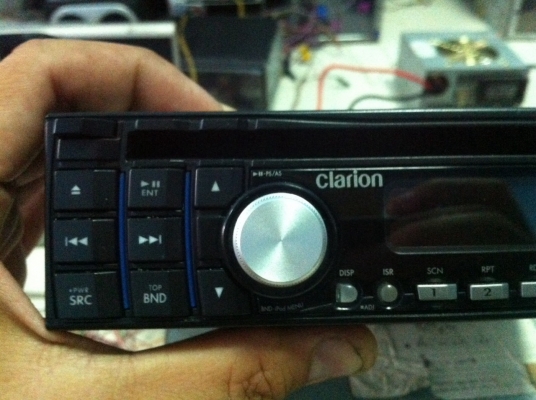 Clarion DXZ385USB USB MP3 CD IPOD ปรีเอ้า 3 ชุด AUX สภาพสวย มือ2 ญี่ปุ่น