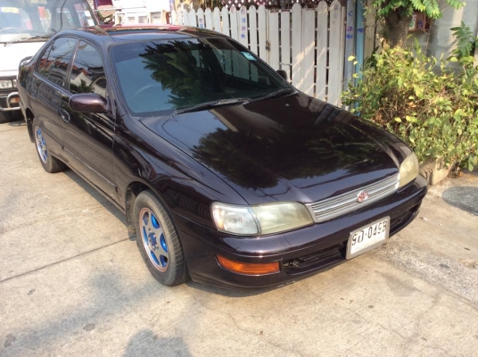 ขายครับ. TOYOTA. CORONA. 2.0 ตัวท๊อปสุด เกียรธรรมดา ไฟฟ้าทั้งคัน. ปรับข้างไฟฟ้า ไฟหน้าออโต้เปิดปิดเองเบาะพับได้ พวงมาลัยปรับขึ้นลงได้ พร้อมใช้ เครื่องดี เกียรดี. ภายในสวย แอรหนาว. ช่วงล่างได้สีเงามีเก็บบ้าง. พร้อมใช้ วิ่งไกล สบาย ราคาโคตรถูก 55000 กอล์ฟคร